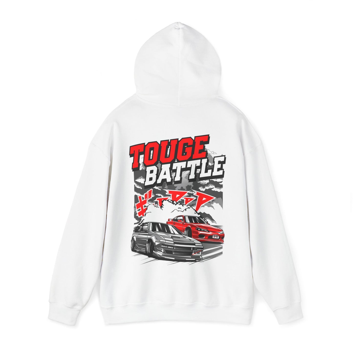 TOUGE BATTLE "AE86 VS S-15" GRAPHIC HOODIE