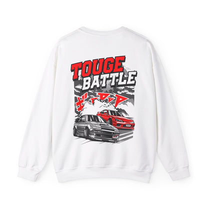 TOUGE BATTLE "AE86 VS S-15" GRAPHIC SWEATER