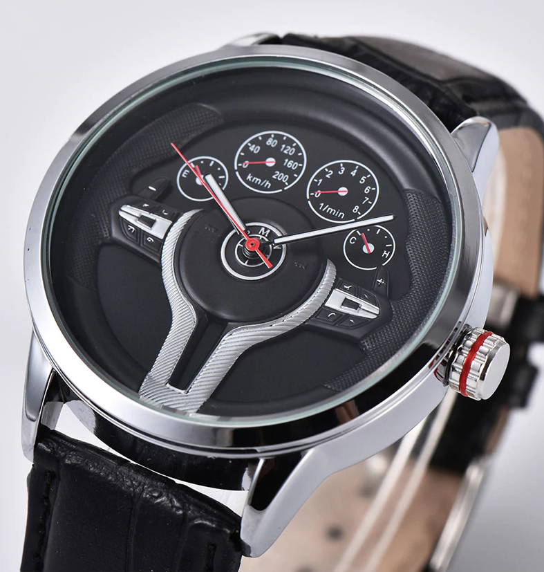 3D Steering Wheel Watch BMW Trend