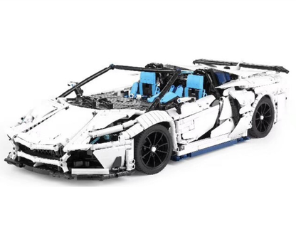 Remote Controlled Convertible White Bull 4037pcs