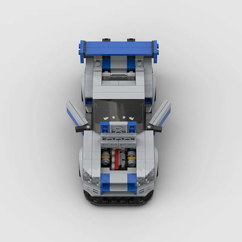 Skyline GT-R R34 MOC Lego